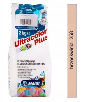 MAPEI FUGA Ultracolor 258 brzoskwinia 2kg FV