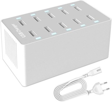 Зарядное устройство USB, зарядная станция USB, совместимая с настенным зарядным устройством USB