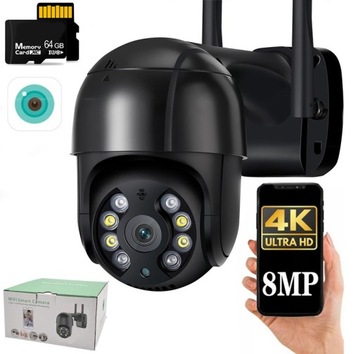 KAMERA IP WIFI ZEWNĘTRZNA OBROTOWA ULTRA HD Z