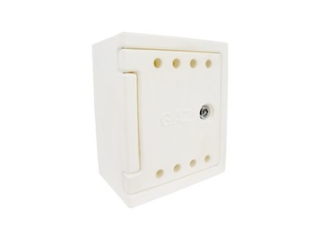 SZAFKA SKRZYNKA ZAWÓR 250x300x170 GAZ CZARNA