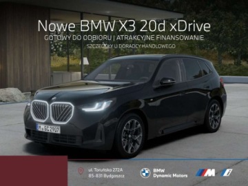 BMW X3 G45 2025 BMW X3 20d xDrive 197 KM mHEV - Gotowy do Odbioru - Kamera 360 - Hak 2.0