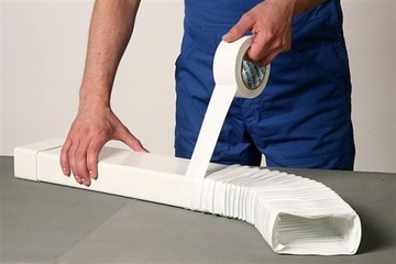 Редукционный круглый фи 125/100 мм, белый, Вентиляционные отверстия