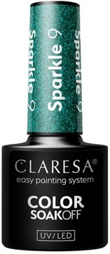Claresa Lakier hybrydowy SPARKLE 9 5g