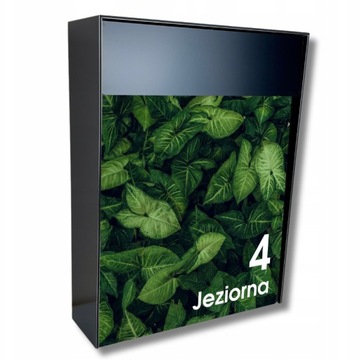 SKRZYNKA NA LISTY Z ADRESEM POCZTOWA Z NUMEREM DOMU DUŻA Cubox v3 - WZORY