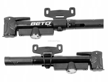 POMPKA ROWEROWA BETO CLD-038 dwuzaworowa MANOMETR
