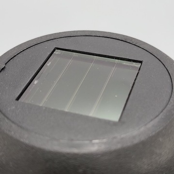 Солнечная свеча для могилы Светодиодный солнечный фонарь Black Shrine Rose 25 см