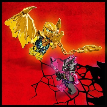 LEGO NINJAGO ЗОЛОТОЙ ДРАКОН МОТОЦИКЛ JAYA БОЙ ХИТ