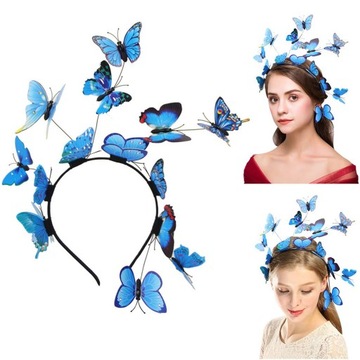 КАПЕА ЖЕНСКАЯ С КРЫЛЬЯ БАБОЧКИ КОСПЛЕЙ КОСТЮМ 145см + ПОВЯЗКА НА ГОЛОВУ + МАСКА