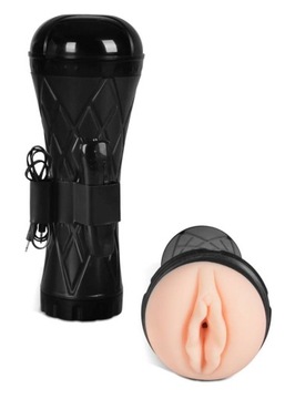 Wibrująca Cipka Vibrating Vagina Cyber Skin
