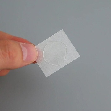 Klej Przeźroczysty Kropki Klejące Mocujące na Taśmie Dwustronne 112szt 10mm