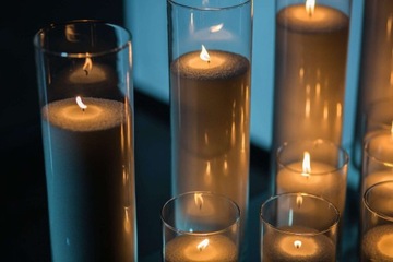 Порошковая свеча в сменной упаковке с фитилем Dear Time, 2500 г.