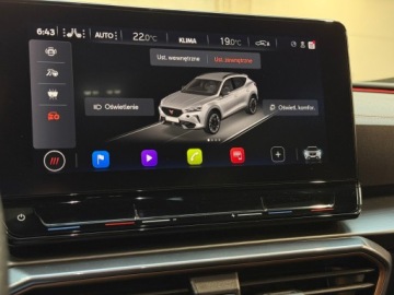 Cupra Formentor Crossover 2.0 TSI 190KM 2022 Cupra Formentor 2.0 TSI 4x4 190KM DSG, Salon Polsk, zdjęcie 39