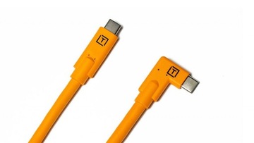 Tether Tools TetherPro USB-C — USB-C под углом, 4,6 м, оранжевый