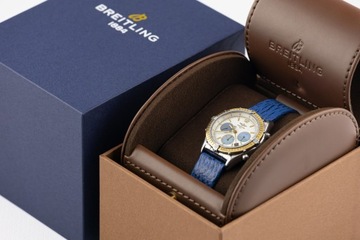 BREITLING CHRONO COKPIT STEEL/GOLD 18K 37MM