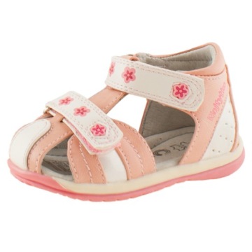 Sandały Zakryte Palce WkłSk&oacute;ra Lekkie R&oacute;ż WOJTYŁKO