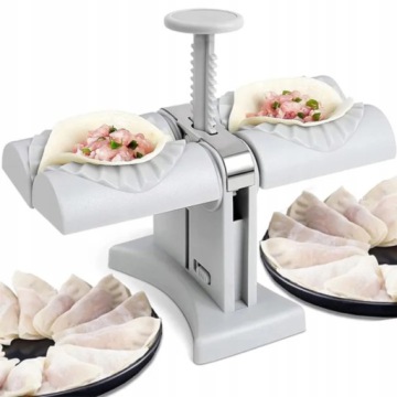 PODWÓJNA Pierogarka MASZYNKA do LEPIENIA Pierogów PIEROŻNICA EKSPRESOWA
