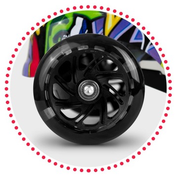 ТРЕХКОЛЕСНЫЙ ДЕТСКИЙ САМОКАТ LED RICOKIDS