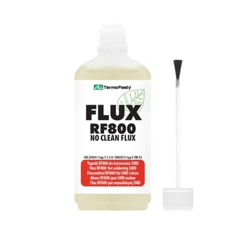 Topnik do lutowania SMD z pędzelkiem RF800 - 100ml