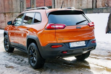 Jeep Cherokee V Terenowy 3.2 V6 272KM 2015 JEEP CHEROKEE (KL) 3.2 4x4 TRAILHAWK, blokada mostu, BEZWYPADKOWY! STAN BDB, zdjęcie 9