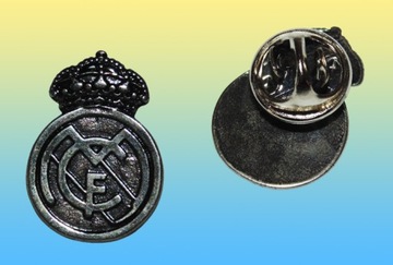 REAL MADRYT PIN PRZYPINKA DO MARYNARKI BADGE SILVER