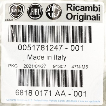 Przewód powietrza Alfa Romeo 159 Brera 2.2 JTS