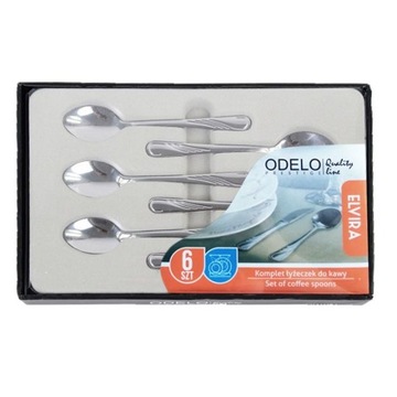 ODELO1061-ELVIRA ZEST.ŁYŻECZEK DO KAWY (6szt)