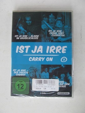 4x Dvd CARRY ON/ Do Dzieła: SPYING+ CLEO+ COWBOY+ SCREAMING - Nowe FOLIA _!
