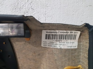 ОБИВКА БОКОВИН ДВЕРИ OPEL ASTRA III H EUR HB