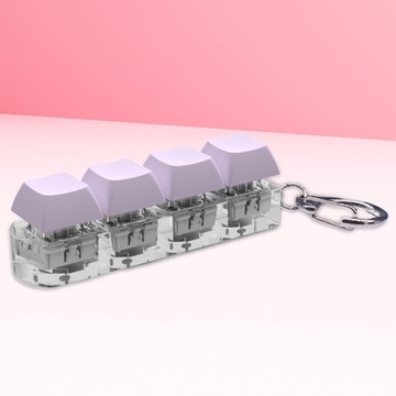 Брелок-клавиатура с непоседами, сенсорная игрушка для подростков, детей, мальчиков и девочек, фиолетовый