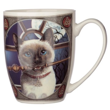 KUBEK KOT CZAROWNICY KOTEK LISA PARKER PORCELANA