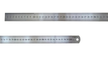 PRZYMIAR LINIOWY 1000 MM LINIAŁ LINIJKA STALOWY