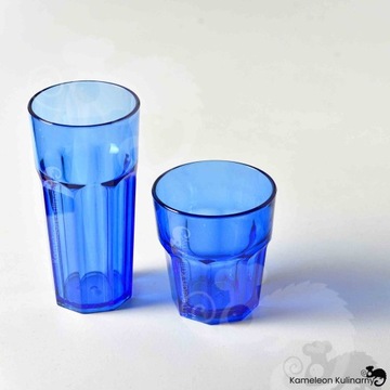 СТЕКЛО ПОЛИКАРБОНАТНОЕ, небьющееся, СИНИЙ, 360 мл