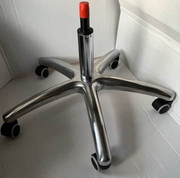 Podstawa krzyżak noga fotela obrotowego alum 700 mm ZESTAW 37 CM