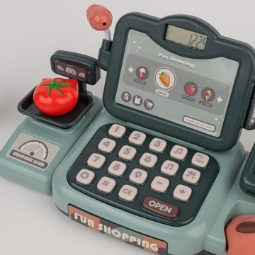 КАССОВЫЙ АППАРАТ МАГАЗИНА ИНТЕРАКТИВНЫЙ СКАНЕР ЖК-ДИСПЛЕЙ ЗВУКОВЫЕ АКСЕССУАРЫ