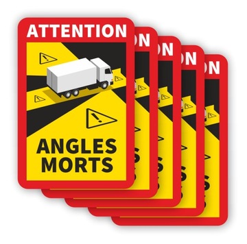 Наклейка Angles Morts - Dead France TIR 1 шт.