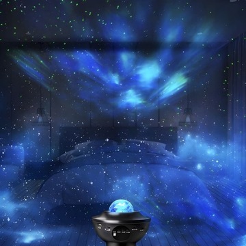 ЗВЕЗДНЫЙ ПРОЕКТОР НЕБО ПРОЕКТОР СВЕТОДИОДНАЯ НОЧНАЯ ЛАМПА BLUETOOTH ДИНАМИК + ПУЛЬТ ДИСТАНЦИОННОГО УПРАВЛЕНИЯ