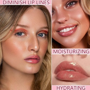 3 шт. прозрачное масло для блеска губ, длительный увлажняющий и пухлый тонированный блеск для губ