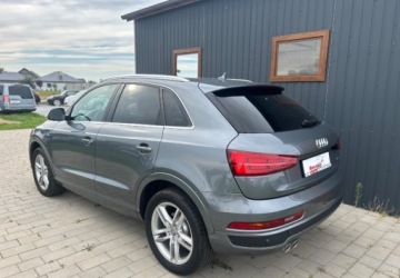 Audi Q3 I SUV Facelifting 2.0 TDI 150KM 2015 Audi Q3 2,0 TDI 150KM, S-line, S-tronik Automat, Quattro, Parktronik, 2016, zdjęcie 4