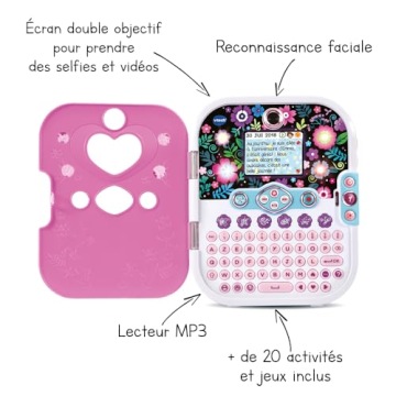 Щоденник електронний для дітей VTech 80541905 рожевий j. французький (виставковий)