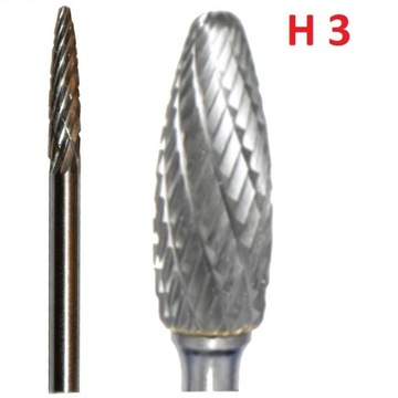 FREZ PILNIK OBROTOWY TYP H 3 x 16 CHWYT 3 VHM