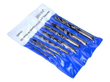 СВЕРЛА ПО ДЕРЕВУ 3,0–10,0 ММ НАБОР ИЗ 8 ШТ.