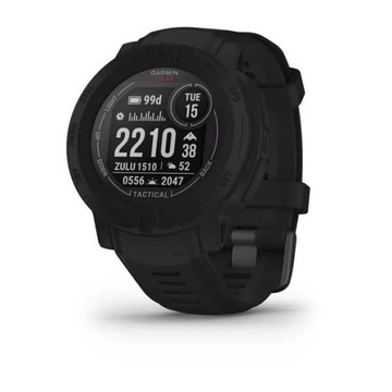 Тактические умные часы Garmin Instinct 2X Solar, черные