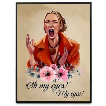 Plakat : FRIENDS - Phoebe oh my eyes - A2