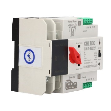 АВТОМАТИЧЕСКИЙ ПЕРЕКЛЮЧАТЕЛЬ ПИТАНИЯ AC230V ДВОЙНОЙ CHLT-125 2P