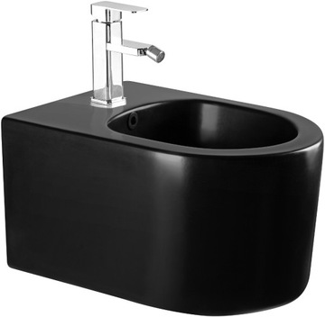 MEXEN SOFIA STELAŻ MISKA WC CZARNA MAT DESKA WOLNOOPADAJĄCA BIDET