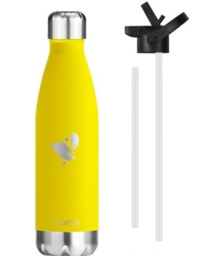 Butelka AORIN 500 ml żółta 50C149