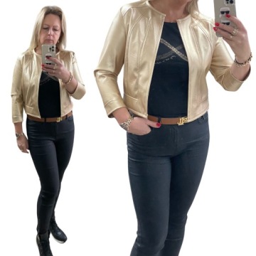 A03 БОЛЕРОНЕ TOTAL LOOK GOLD Размер 46