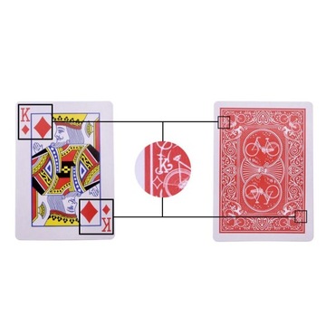 znaczone KARTY talia ILUZJONISTY magiczne SZTUCZKI