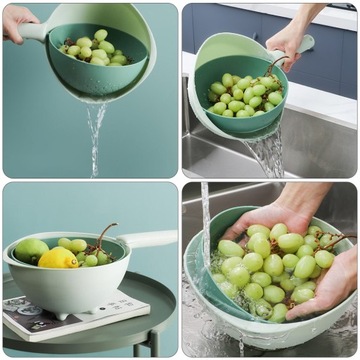 МОЙКА ДЛЯ МОЙКИ ФРУКТОВ КУХОННЫЕ ДРУГЛАСЫ КОРЗИНА С РУЧКОЙ