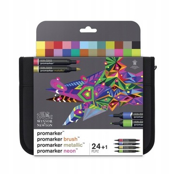 PROMARKER 24 W ETUI MIXED MARKER WINSOR&NEWTON